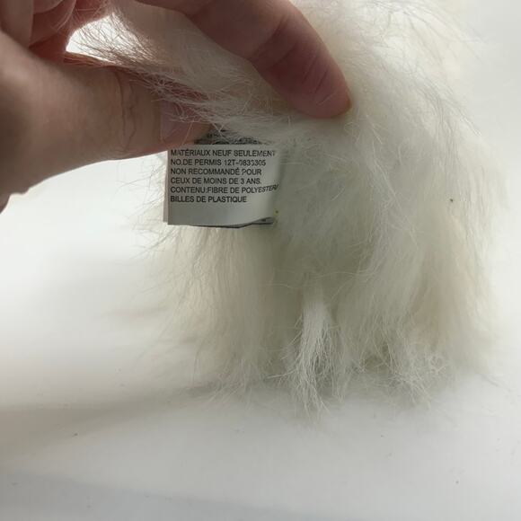 Ganz Webkinz Lil Kinz HS070 Yorkie Stuffed Animal - White and Pink Dog Toy - Picture 7 of 9